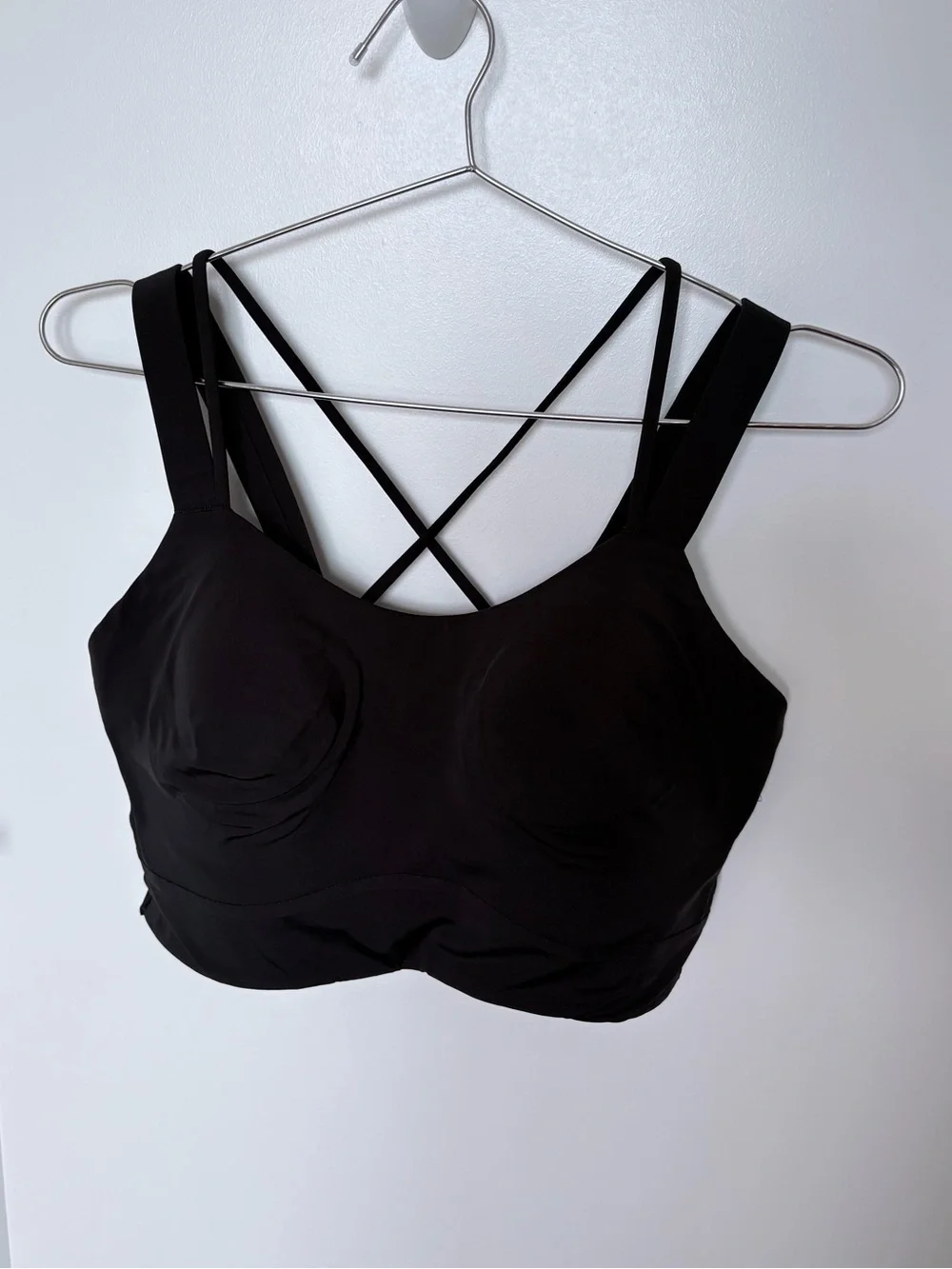 Lululemon D/DD Like a Cloud Longline Bra Light Support, D/DD Cup in Black